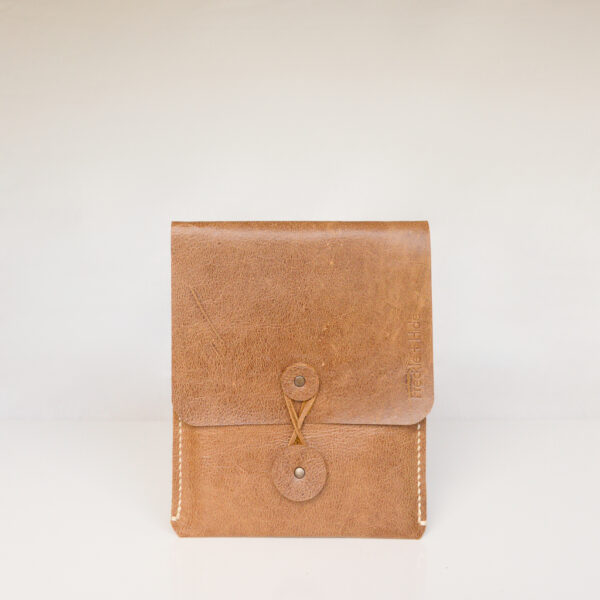 Brown leather kindle case