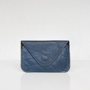 Dark blue/Navy minimalist card wallet
